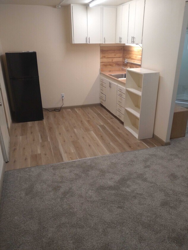 New refirgerator and hardwood floors - 618 E 14th Ave