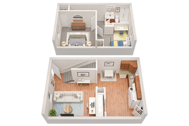 Foto del interior - The Lux Townhomes