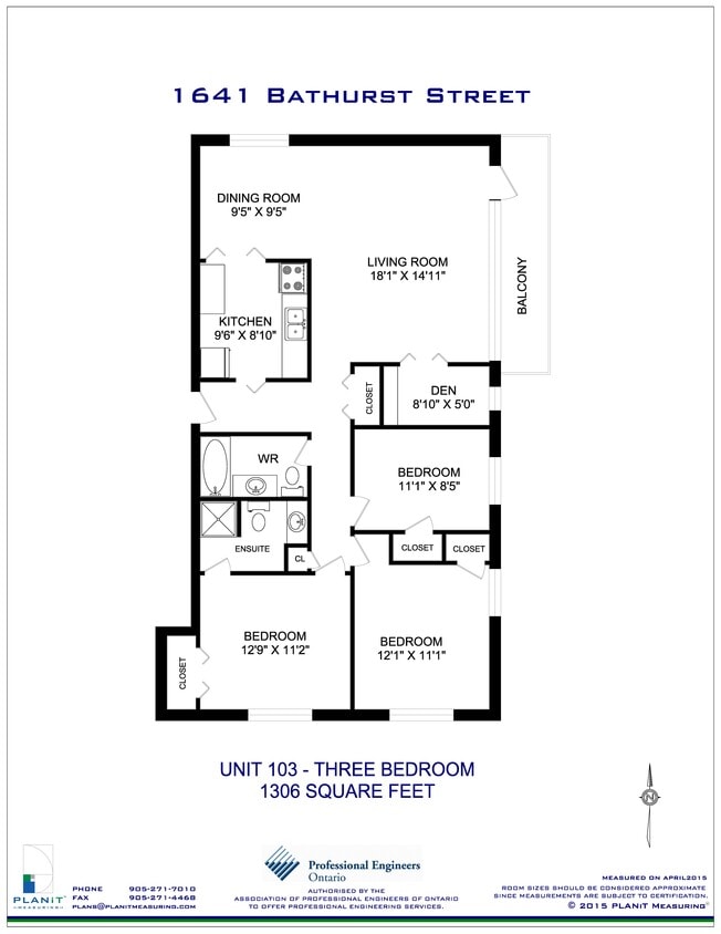 Floorplan - 1637-1645 Bathurst Street