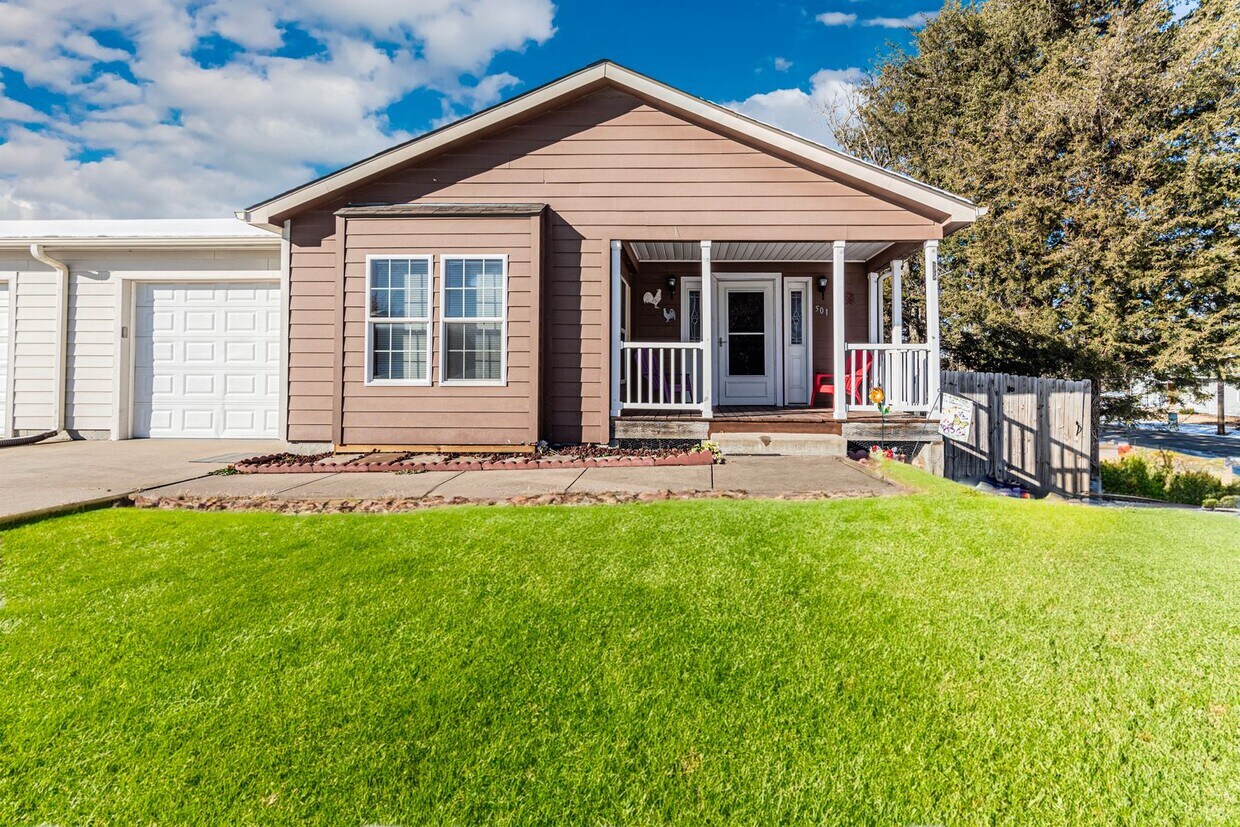 Primary Photo - Duplex with fenced in yard