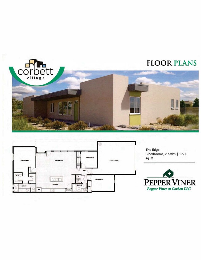 Floor plan - 1833 S Poetry Ln