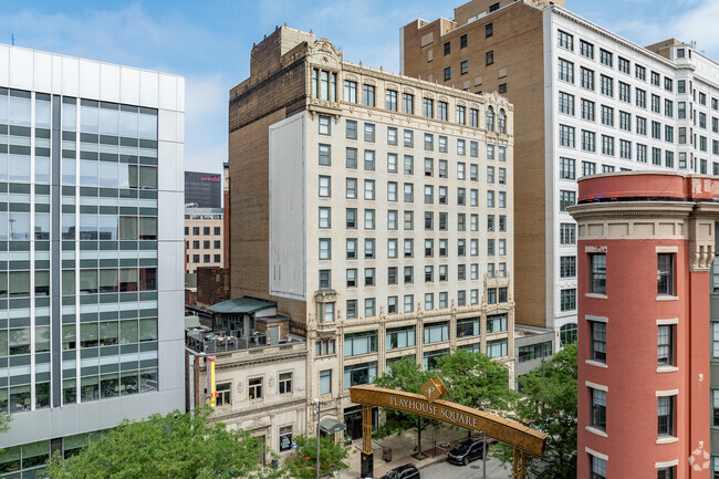 Huron Square - Huron Square and The Osborn Apartments