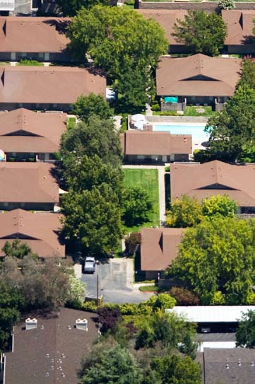 Aerial Photo - Rosewood Village Apartments