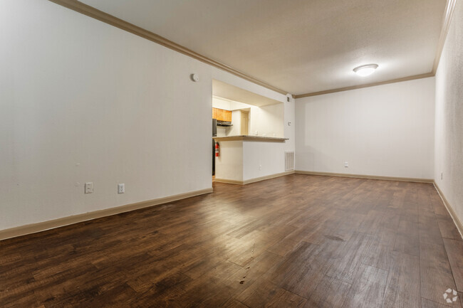 Living Room, Dining Room, and Kitchen - Estates at Spring Branch