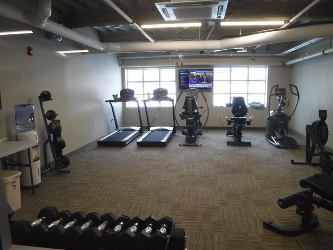 Full Service Gym - Cayuga View Luxury Living