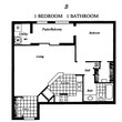 B- 1 Bedroom