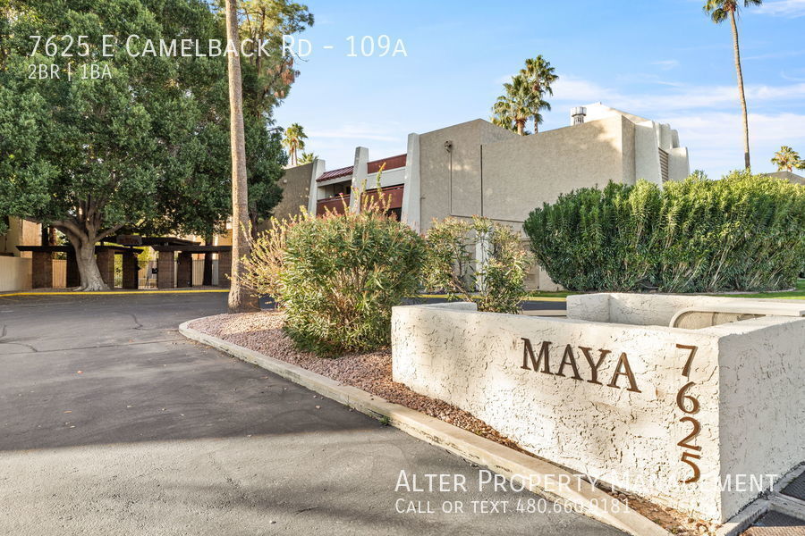 Foto principal - Exceptional 2 Bed, 1 Bath Condo in Scottsd...