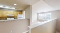 This 780 square foot single-story residence in Speedway, Indiana offers a thoughtful layout with two bedrooms and two bathrooms. The home features an open-concept design, seamlessly connecting the kitchen, living room, and dining area. The kitchen boasts light wood cabinetry, granite countertops, and white appliances, creating a bright and functional cooking space. 

The primary bedroom, measuring 140 square feet, provides ample space and includes an en-suite bathroom with a granite vanity top and spacious closet. The second bedroom offers flexibility for guests or a home office. Both bathrooms feature modern fixtures and finishes.

Throughout the home, light-colored walls and wood-look flooring create a cohesive and airy ambiance. Large windows in the bedrooms and living areas allow for natural light, enhancing the sense of spaciousness. The property includes a dedicated laundry room with full-sized washer and dryer units, adding convenience to daily living.

The efficient floor plan maximizes the use of space, making this compact home feel larger than its square footage suggests. Located at 6030 Baywind Pl in Speedway, IN, this property offers a comfortable living environment in a desirable location.