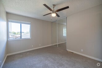 3BR, 2BA - 1,112 SF - Bedroom - The Mews at Dixon Farm