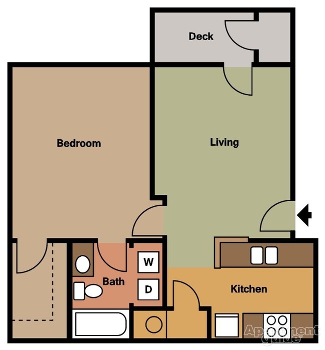 1HAB/1BA - Jefferson School Apartments