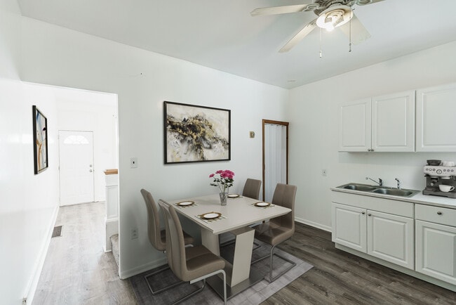 Virtually Staged Dining Room/Kitchen - 724 Moyer St