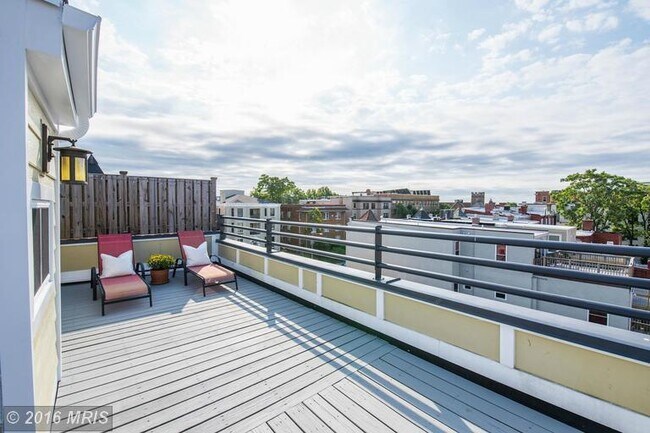 private rooftop - 3538 13th St NW