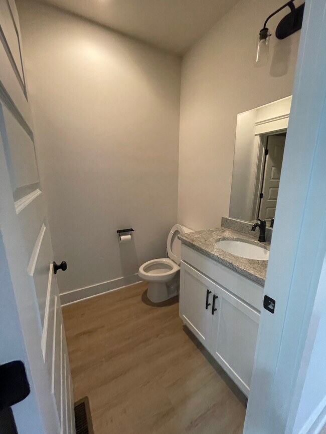 Half bath downstairs - 407 High St