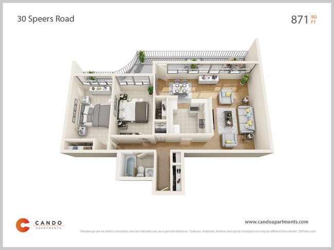 Photo du bâtiment - 30 Speers Road Apartments