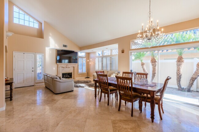 Dining room and living room - 15 San Bernardino Ave