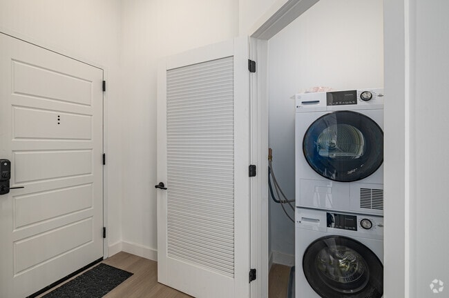 2BR, 2BA - 1,201SF - Laundry - The Alice