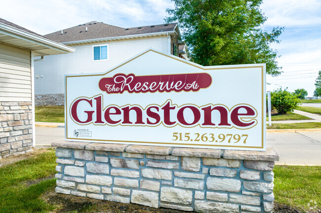 Entrance Sign - Reserve at Glenstone