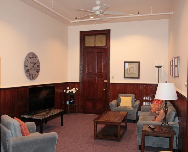 Entry door in living room - 13 S Broad St