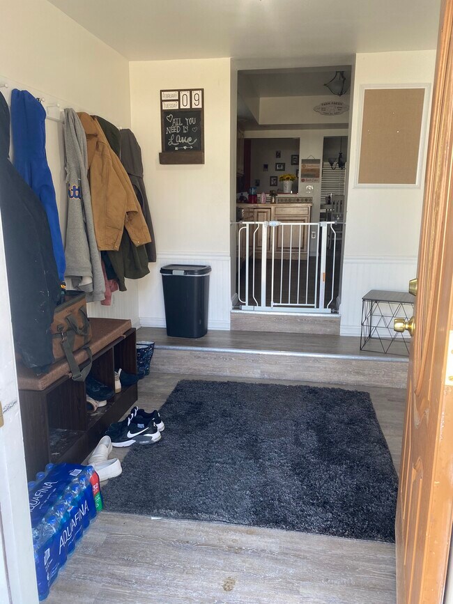 Mud room from the back door and parking lot - 55 Waterford St