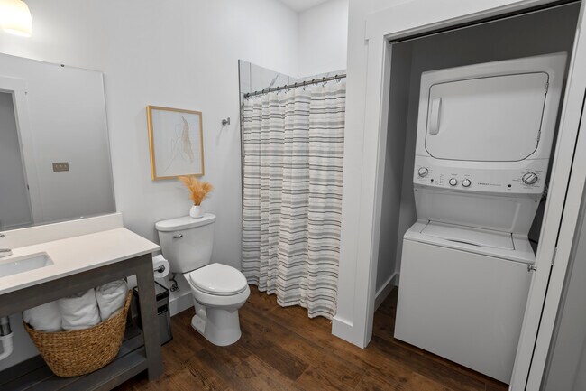 Bathroom/Washer/Dryer - Pic is of a model unit. Actual unit may vary slightly - 133 W Main St