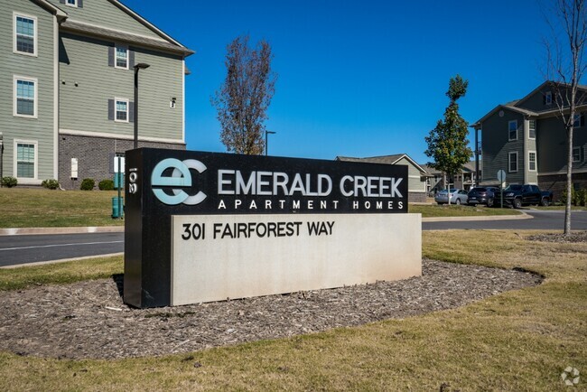 Emerald Creek Entrance Sign - Emerald Creek Apartments