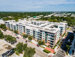 Aerial - 1701 Central Apartments