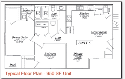 2HAB/2BA - Parkridge Apartments