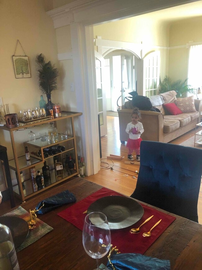 Open concept from Living Room to Dining Room - 1342 21st Ave