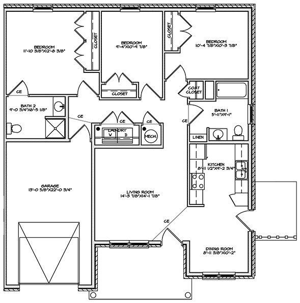 3BR/2BA - Timber Creek Estates