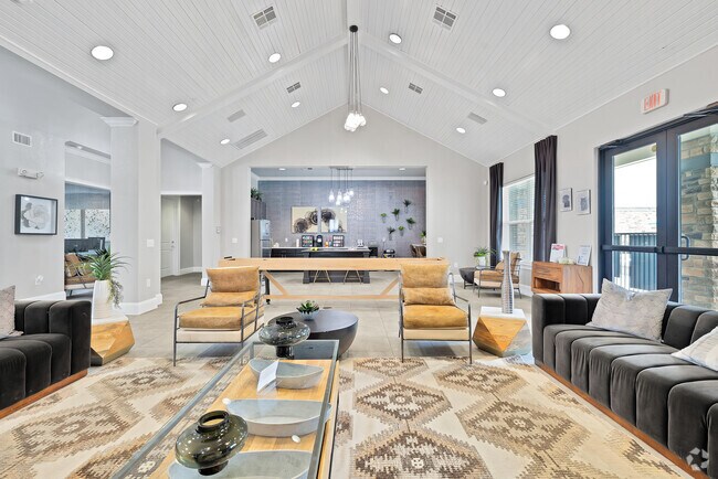 Salón del club - Katy Ranch Apartments