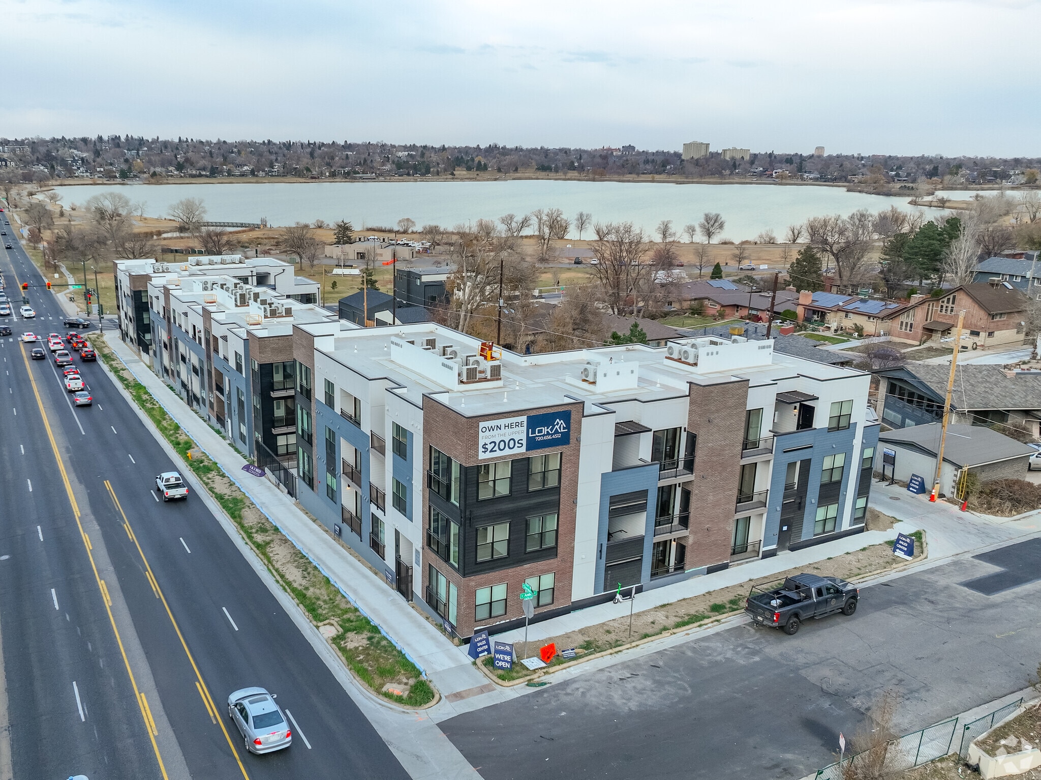 The Scene at Sloan's Lake