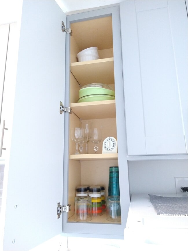 Stocked cabinets - 1500 S Surf Rd