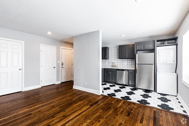 1 habitación, 1 baño - 605 pies cuadrados - Cocina - The Holmes