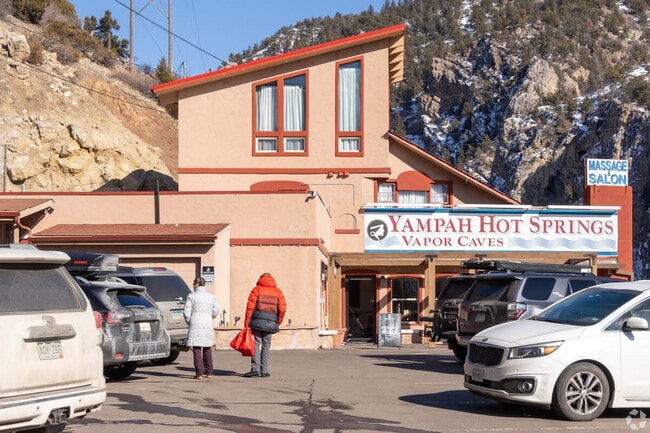 Glenwood Springs has three hot springs options including Yampah Hot Springs and Vapor Caves.