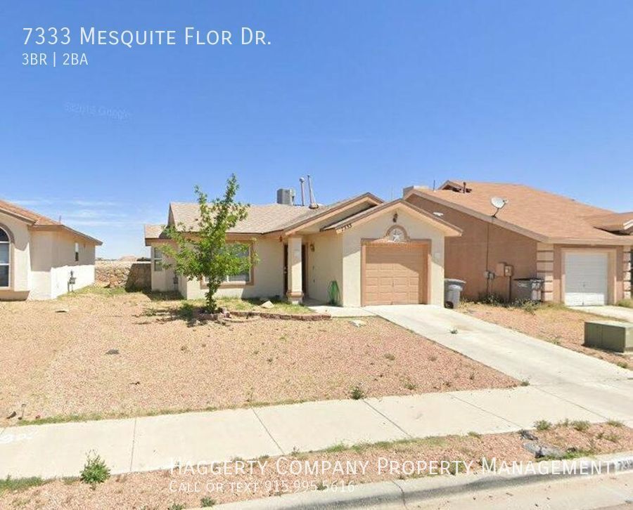 Northeast El Paso 3 bed with Refrig A/C House for Rent in El Paso, TX