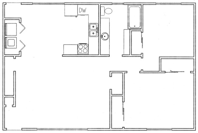 Plano de planta - Bluth Apartments