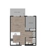 Oak 1-Bedroom Flat