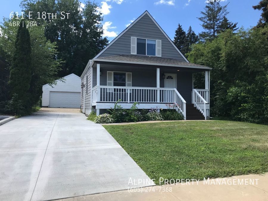 4 Bed/2 Bath with 2 Car Garage Near Avera! House for Rent in Sioux