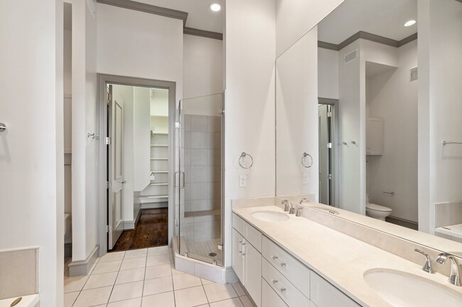 Double Vanity Bathrooms - Rienzi at Turtle Creek