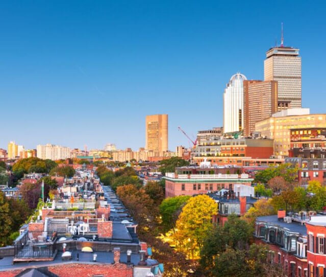 View of Boston’s South End