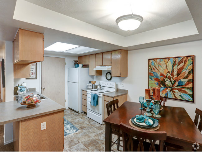 Open Kitchen and Dining Area - Thorneberry