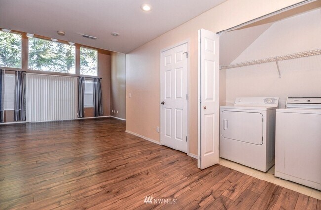 Washer/dryer and under stairs storage space/pantry - 5517 136th St SE