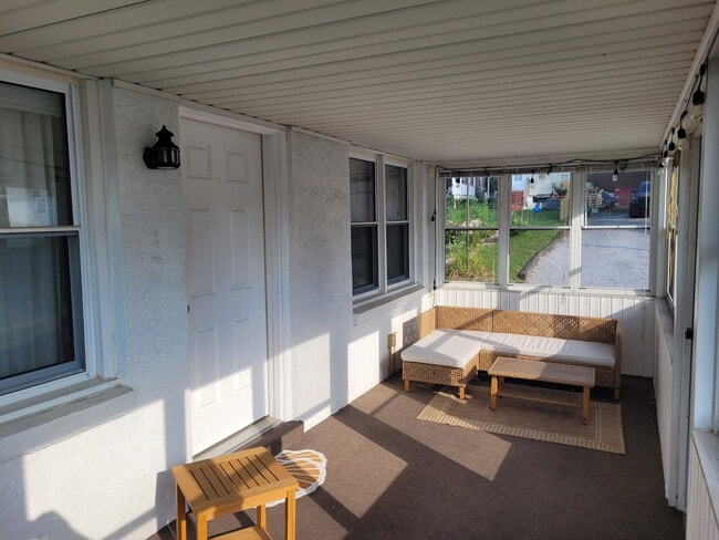 Front enclosed Porch - 115 Whelen Ave