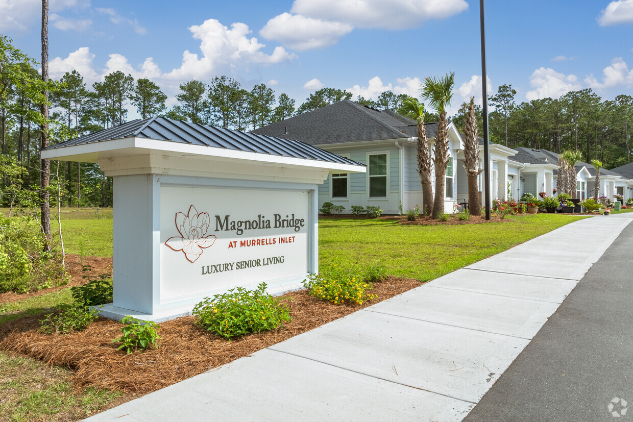 Sign view. - Magnolia Bridge at Murrells Inlet