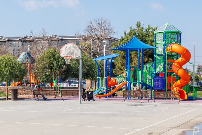 Enjoy the playground at Yvonne Burke John D. Ham Park in Lynwood.