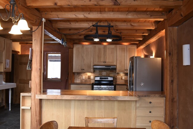 Kitchen from living space - 12680 Route 78