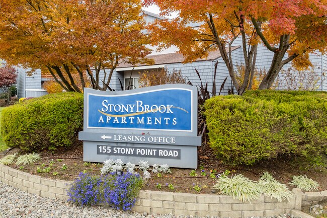 Letrero de monumento - Stony Brook