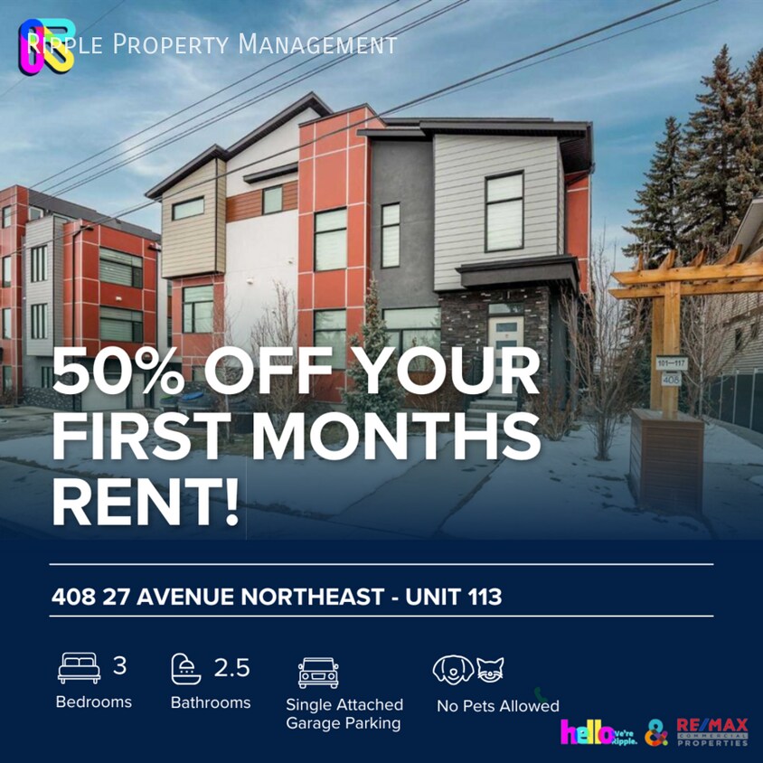 Photo principale - Modern 3 Beds, 2.5 Baths TownHouse | No Pe...