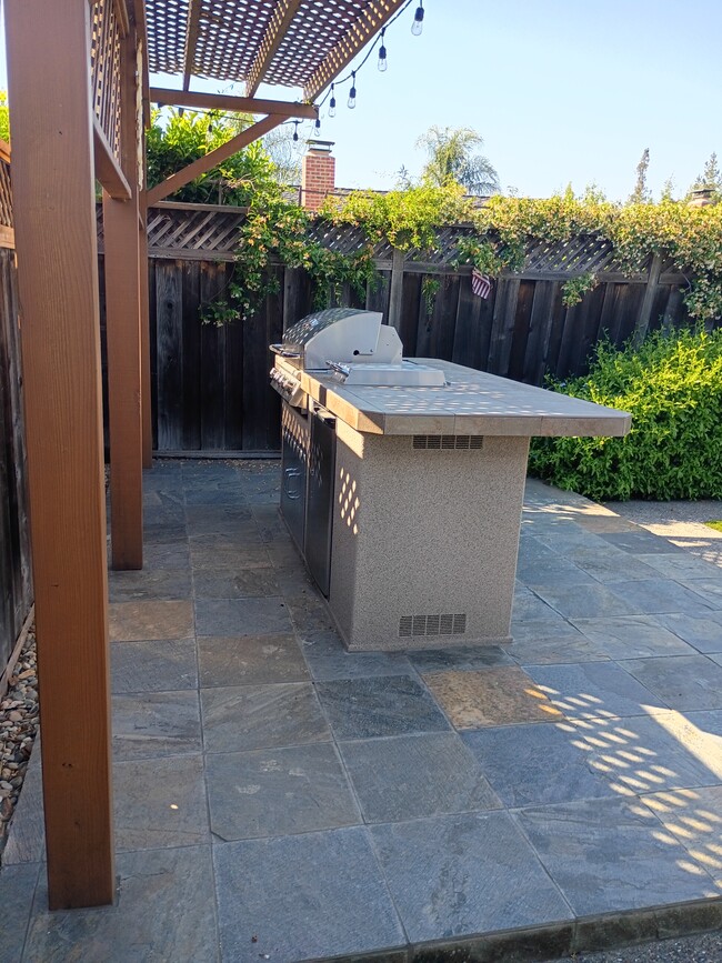 Grill and outside kitchen - 1519 Altamont Ave