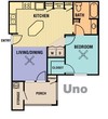 One Bedroom One Bath